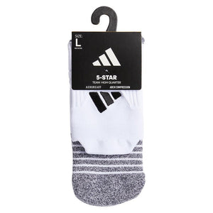 adidas 5-Star Team 2.0 High Quarter Socks 5156901