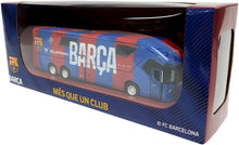 Load image into Gallery viewer, FC Barcelona Official Collectible Miniature Team Bus