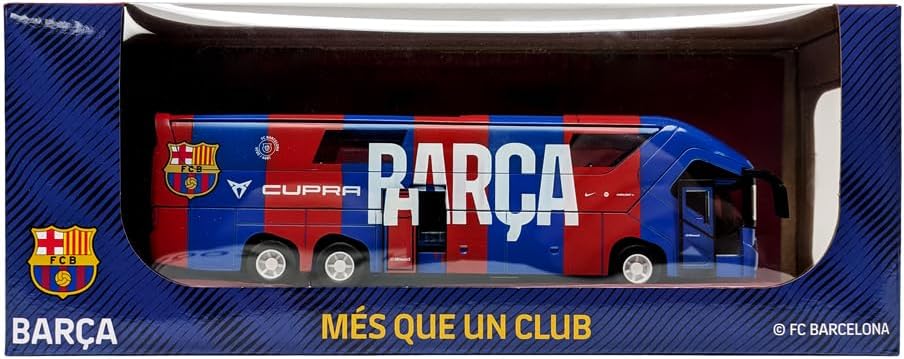 FC Barcelona Official Collectible Miniature Team Bus