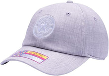 Load image into Gallery viewer, Fan Ink Manchester City - Berkeley Classic Adjustable Hat Grey MAN-2051-4022