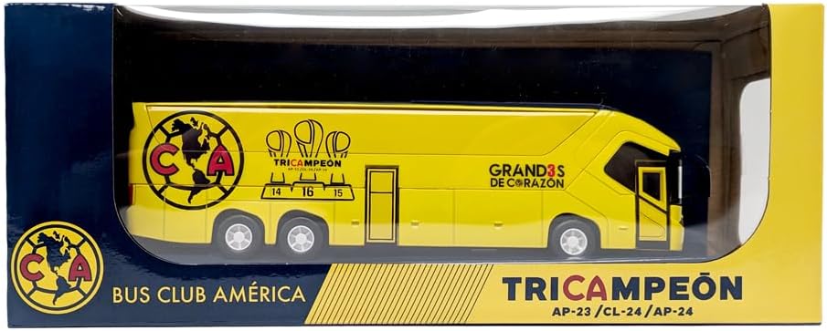 Club America Official Collectible Miniature Team Bus