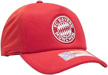 Load image into Gallery viewer, Fan Ink Bayern Munich Gallery Trucker Snapback Hat Red BAY-2028-5554