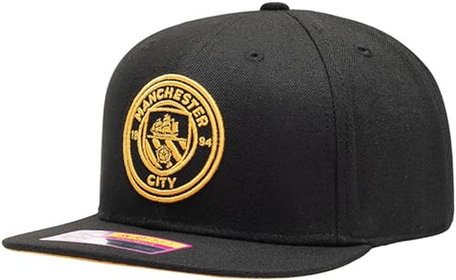 Fan Ink Manchester City 'Crayon'' Adjustable Snapback Soccer Hat/Cap MAN-2093-5552