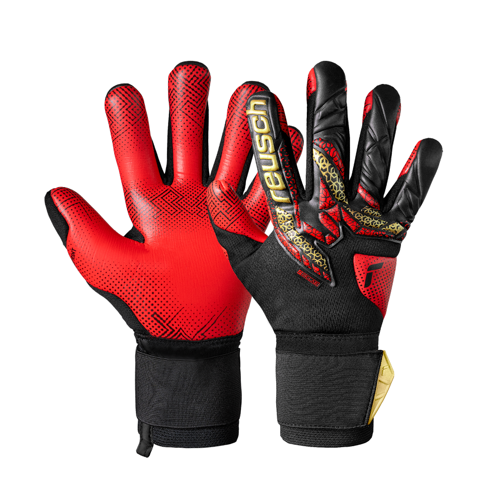 Reusch Attrakt Gold X Glueprint Goalkeeper Gloves - 5570974