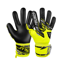 Load image into Gallery viewer, Reusch Attrakt Gold NC Finger Support Goalkeeper Gloves - 5560150