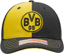 Load image into Gallery viewer, Fan Ink Borussia Dortmund &#39;Marina&#39; Adjustable Slider Buckle Soccer Hat/Cap BVB-2071-4009