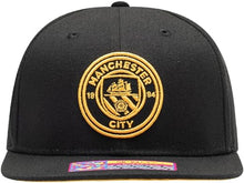 Load image into Gallery viewer, Fan Ink Manchester City &#39;Crayon&#39;&#39; Adjustable Snapback Soccer Hat/Cap MAN-2093-5552