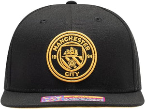 Fan Ink Manchester City 'Crayon'' Adjustable Snapback Soccer Hat/Cap MAN-2093-5552