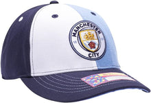 Load image into Gallery viewer, Fan Ink Manchester City &#39;Marina&#39; Adjustable Slider Buckle Soccer Hat/Cap MAN-2071-4009