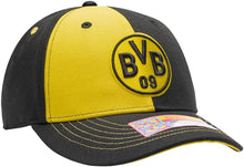 Load image into Gallery viewer, Fan Ink Borussia Dortmund &#39;Marina&#39; Adjustable Slider Buckle Soccer Hat/Cap BVB-2071-4009