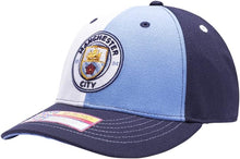 Load image into Gallery viewer, Fan Ink Manchester City &#39;Marina&#39; Adjustable Slider Buckle Soccer Hat/Cap MAN-2071-4009