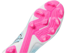 Load image into Gallery viewer, PUMA Future 7 Match FG/AG Adult Soccer Cleats 107715 01 WHITE/BLUE/PINK