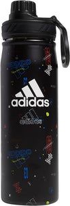 Adidas Stainless Steel Water Bottle 5156885 BLACK/BLUE/RED
