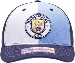 Fan Ink Manchester City 'Marina' Adjustable Slider Buckle Soccer Hat/Cap MAN-2071-4009