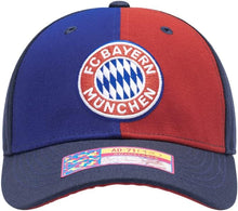 Load image into Gallery viewer, Fan Ink Bayern Munich &#39;Marina&#39; Adjustable Slider Buckle Soccer Hat/Cap BAY-2071-4009
