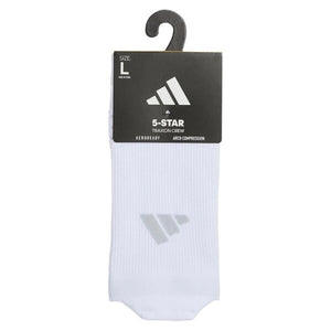 adidas WHITE 5-STAR TEAM TRAXION CREW 5157941