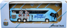 Load image into Gallery viewer, Argentina National Team Official Collectible Miniature Bus
