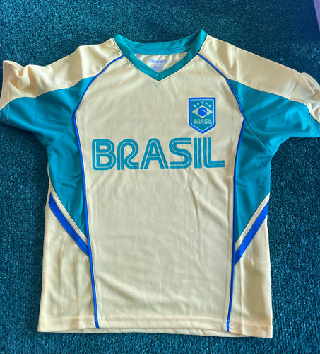 Icon Sports Brazil Jersey BR174PF-2 Yellow/Green