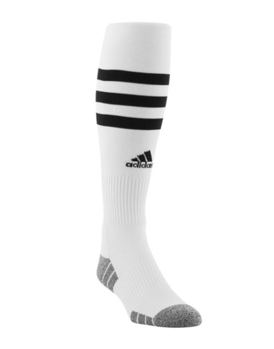adidas 3 Stripe Hoop OTC Soccer Sock 5149465 White/Black