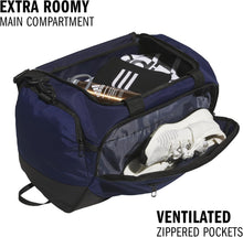Load image into Gallery viewer, adidas Defender 5 Small Duffel Bag Team Navy Blue 5159399