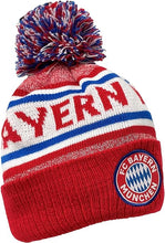 Load image into Gallery viewer, FC Bayern Munich Pom Beanie