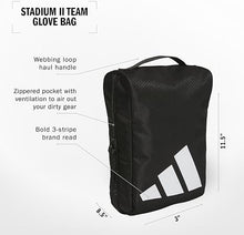Load image into Gallery viewer, adidas Stadium II Team Glove Bag Black 5159443