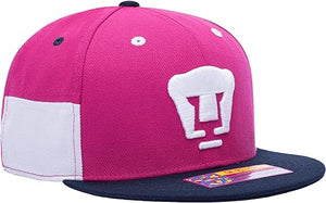 Fan Ink Pumas Truitt Adjustable Snapback Hat PUM-2098-5410 PINK/WHITE/BLUE