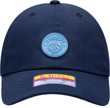 Load image into Gallery viewer, Fan Ink Manchester City &#39;Casuals&#39; Adjustable Classic Style Hat/Cap Navy Blue MAN-2051-5477