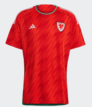 Load image into Gallery viewer, adidas Wales 2022 Home Adult Jersey HC4176 Red/Green