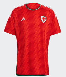 adidas Wales 2022 Home Adult Jersey HC4176 Red/Green