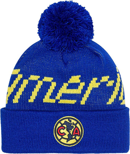 Fan Ink Club America Pixel Beanie Blue