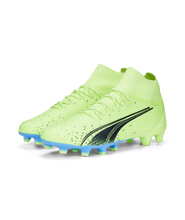Load image into Gallery viewer, Puma Ultra Pro FG Adult Soccer Cleats 106931 01 Fizzy Light/Parisian Blue