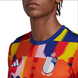 adidas Belgium Pre Match Shirt HE1445 Multicolor