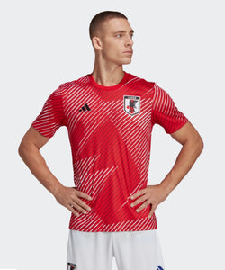 adidas Japan Pre-Match Adult Jersey HD8922 Red/White