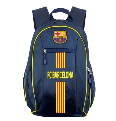 FC Barcelona Soccer Ball Backpack Large FCB37BP-N Navy/Yellow
