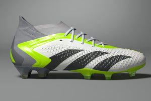adidas Predator Accuracy.1 Firm Ground Soccer Cleats GZ0035 White/Black/Green