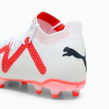 Load image into Gallery viewer, Puma Future Pro FG/AG Adult Soccer Cleats 107361 01 White/Black/Fire Orchid