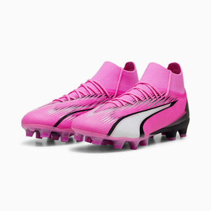 PUMA Ultra Pro FG/AG Adult Soccer Cleats 107750 01 PINK/WHITE/BLACK