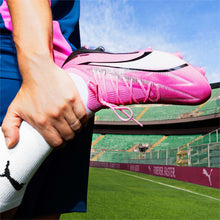 Load image into Gallery viewer, PUMA Ultra Ultimate FG/AG Adult Soccer Cleats 107744 01  PINK/BLACK