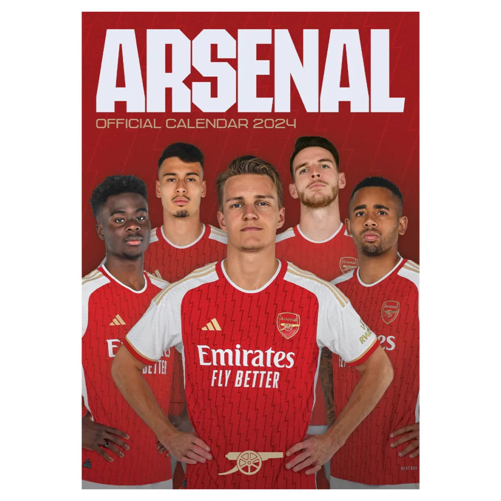 Arsenal FC Official 2024 Calendar