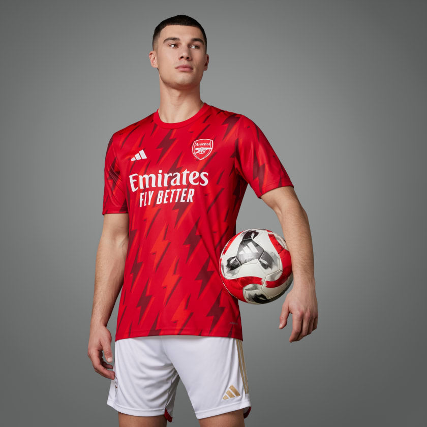 arsenal red jersey