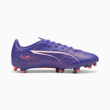 Load image into Gallery viewer, Puma Ultra 5 Play FG/AG Adult Soccer Cleats 107689 01 Lapis Lazuli/PUMA White/Sunset Glow