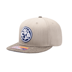 Fran Ink Club America Queens Beige SnapBack Hat - CAM-2093-5489