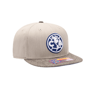 Fran Ink Club America Queens Beige SnapBack Hat - CAM-2093-5489
