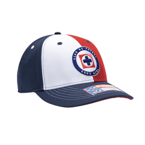 Fan Ink Cruz Azul 'Marina' Adjustable Slider Buckle Soccer Hat/Cap CAZ-2071-4009