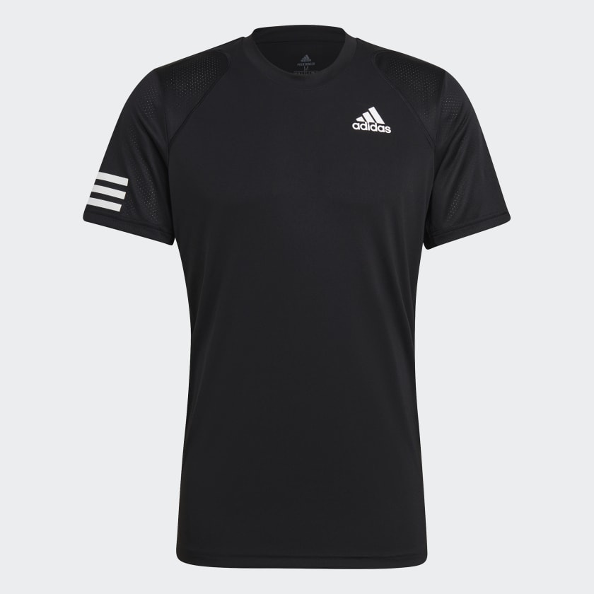 adidas Club Tennis 3-Stripes Men Tee GL5403 Black/White