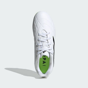 adidas Copa Pure II.3 Firm Ground Juniors Soccer Cleats HQ8989 Cloud White/Black/Lucid Lemon