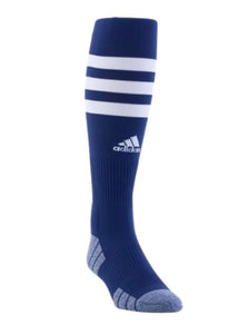adidas 3 Stripe Hoop OTC Soccer Sock 5149469 Navy Blue/White