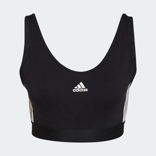 adidas Essentials 3-Stripes Crop Top GS1343 Black