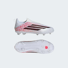 Load image into Gallery viewer, adidas F50 League LACELESS FG Jr Soccer Cleats KJ3780